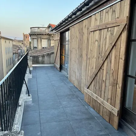 Rooftop Standing Place Carnot Carcassonne Exterior photo