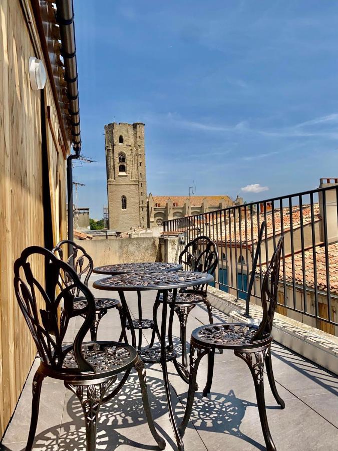 Apartment Rooftop Standing Place Carnot Carcassonne